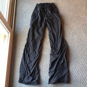Lululemon dance studio pant lined 2 tall
